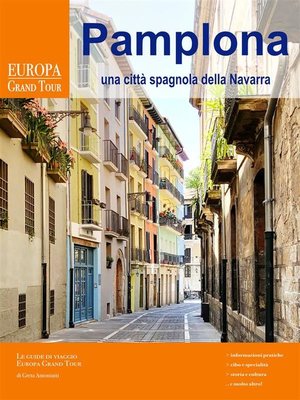 cover image of Pamplona, una città spagnola della Navarra